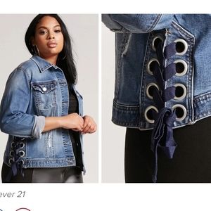 ❤SOLD❤ jean jacket 2X but fits like 1X.